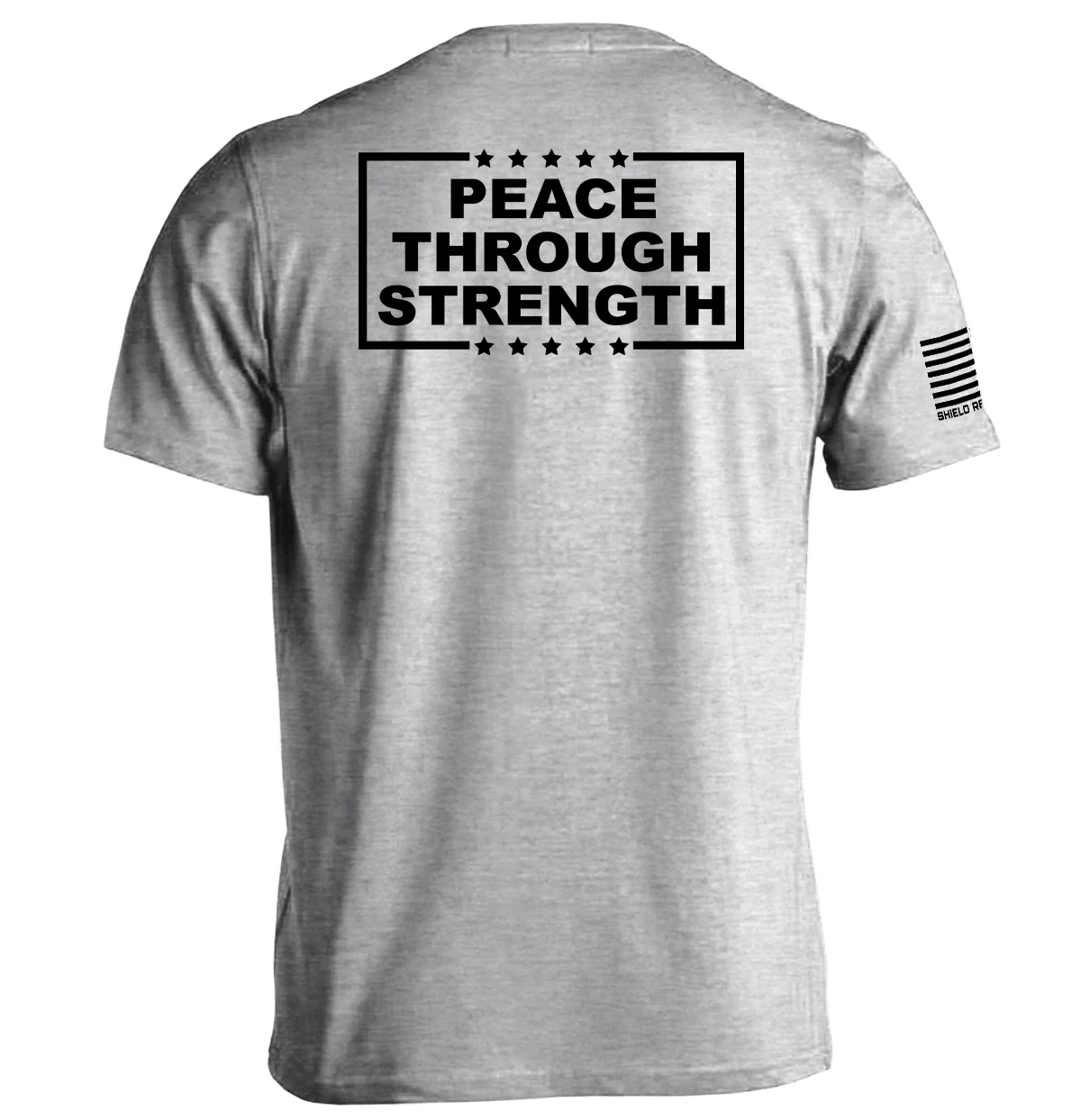 Peace Through Strength White - Image 6