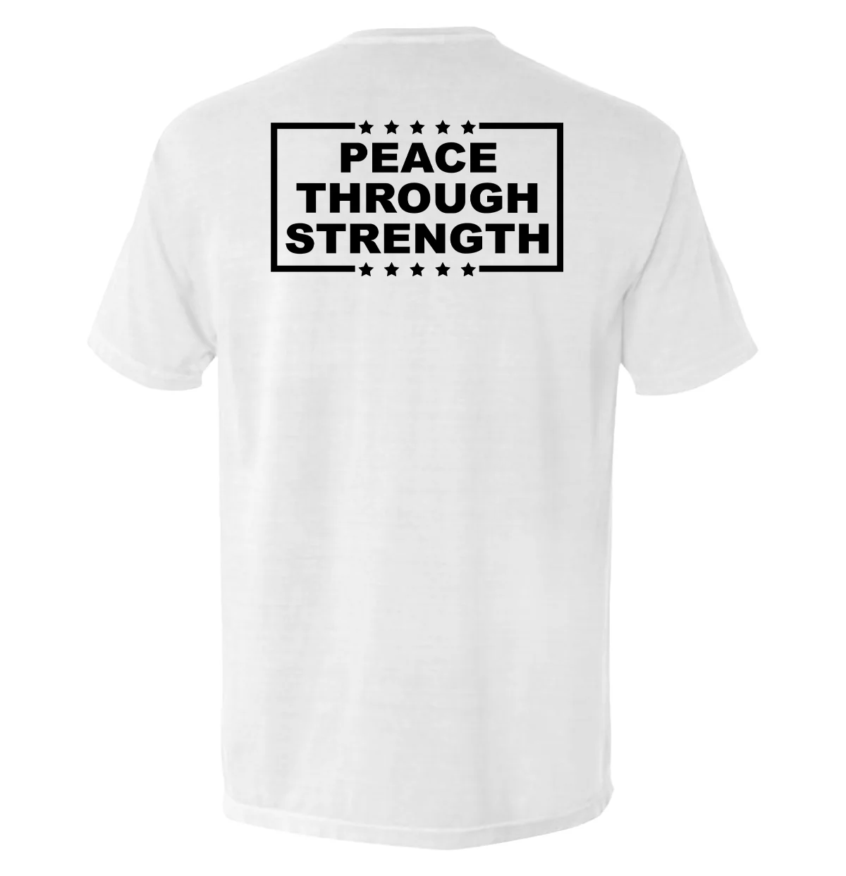 Peace Through Strength White - Image 8
