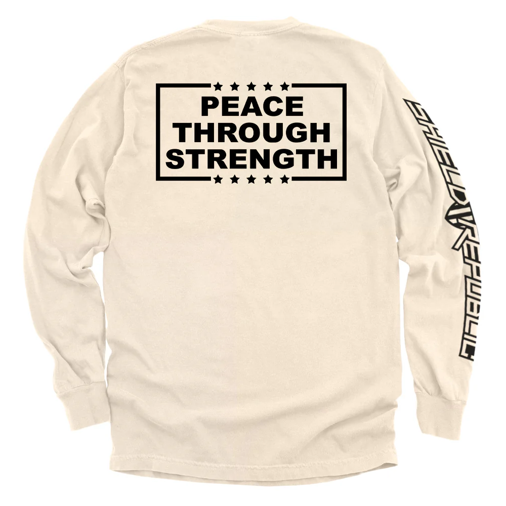 Peace Through Strength White - Image 9