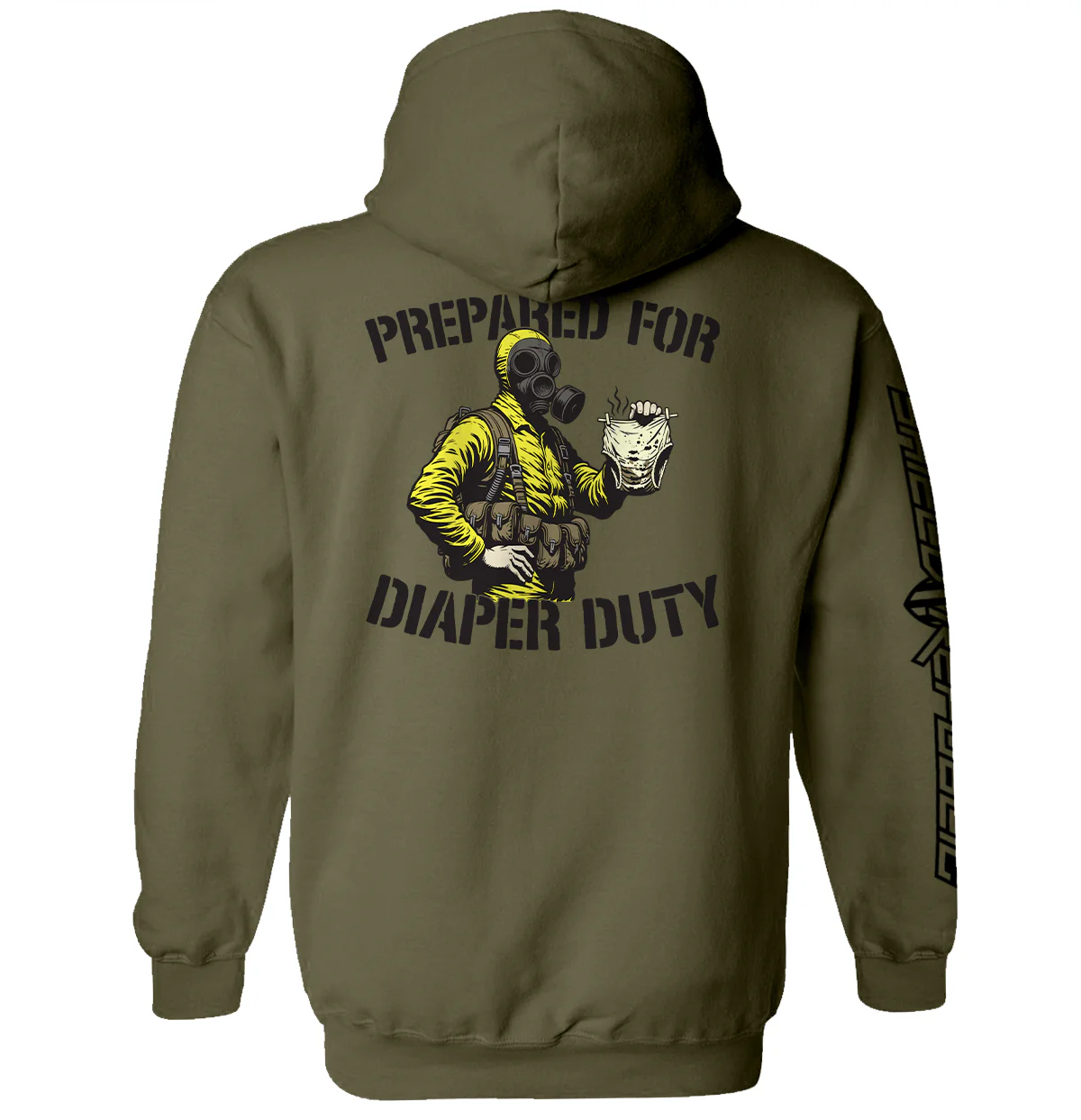 Prepared For Diaper Duty Hazmat Suit - Image 7