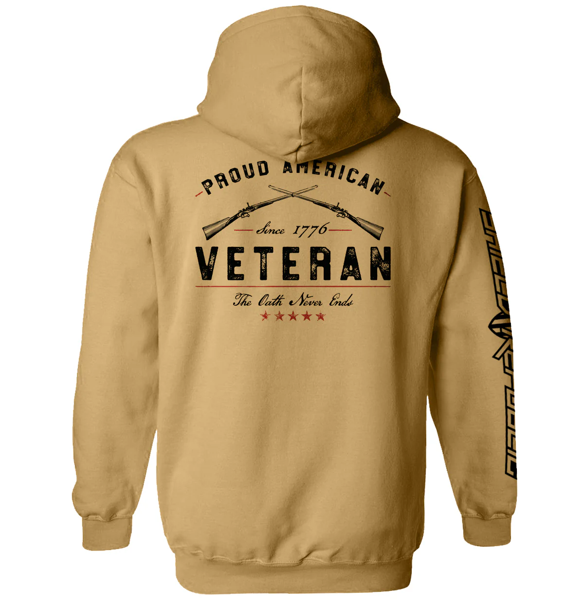 Proud American Veteran The Oath Never Ends - Image 12