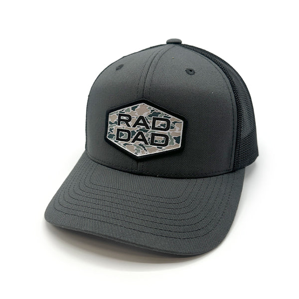 Rad Dad Duck Camo Woven Patch Hat - Image 2