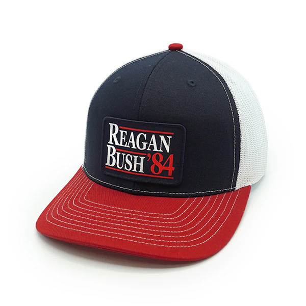 Reagan Bush Woven Patch Hat - Image 3