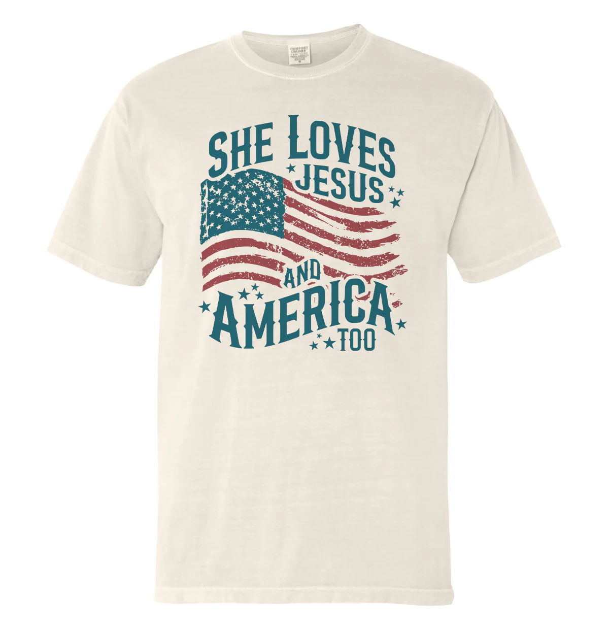 She Loves Jesus And America Too (Front) - Image 6