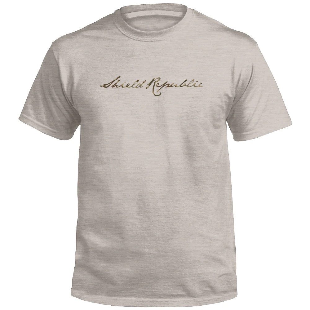 Shield Republic Duck Camo Script (Front)