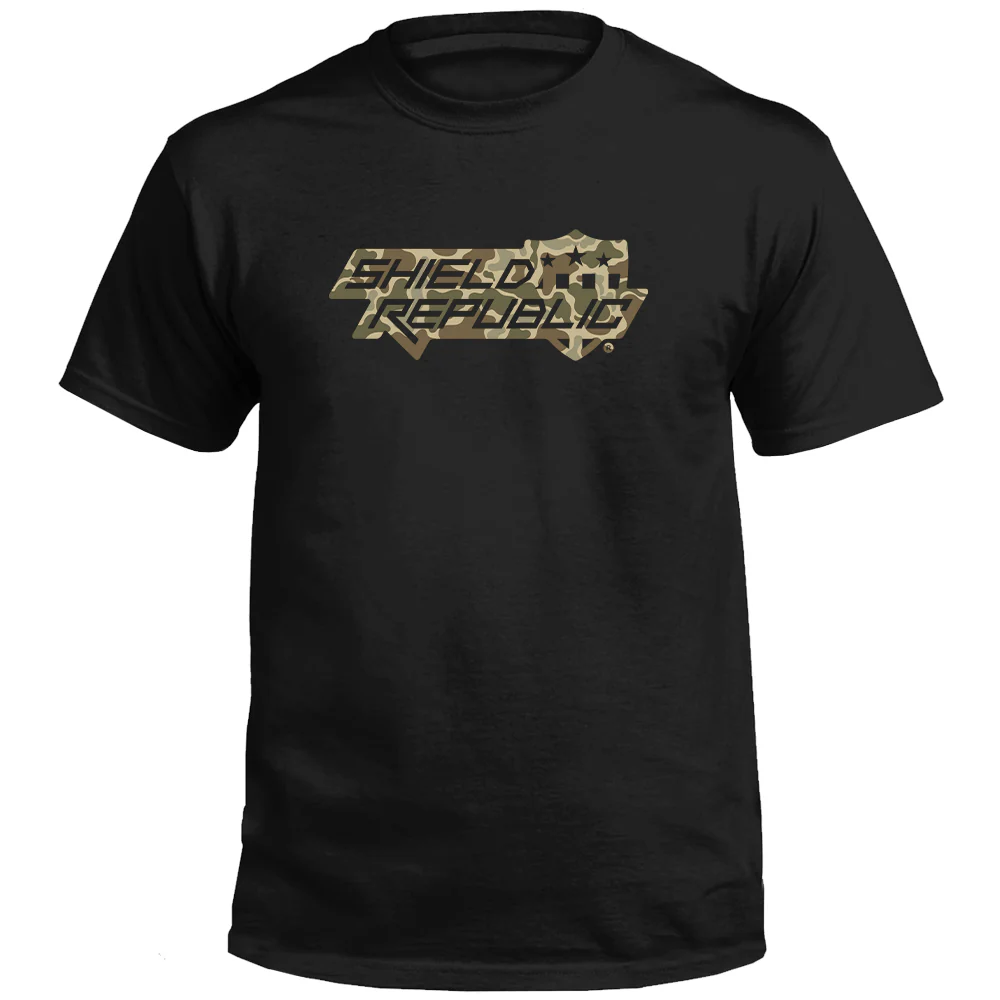 Shield Republic Duck Camo Stacked Logo (Front) - Image 9
