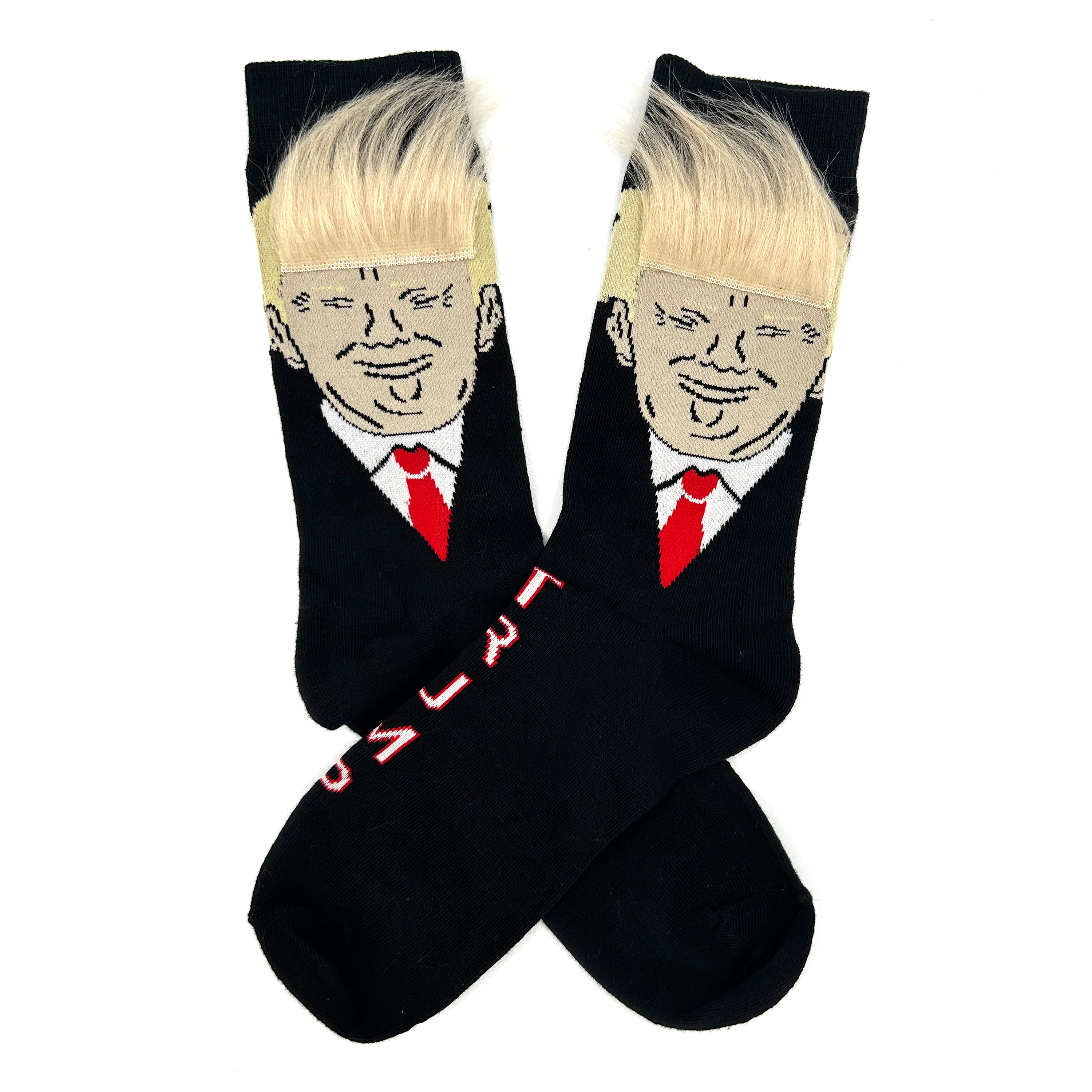 Trump Hair Novelty Socks - Image 3