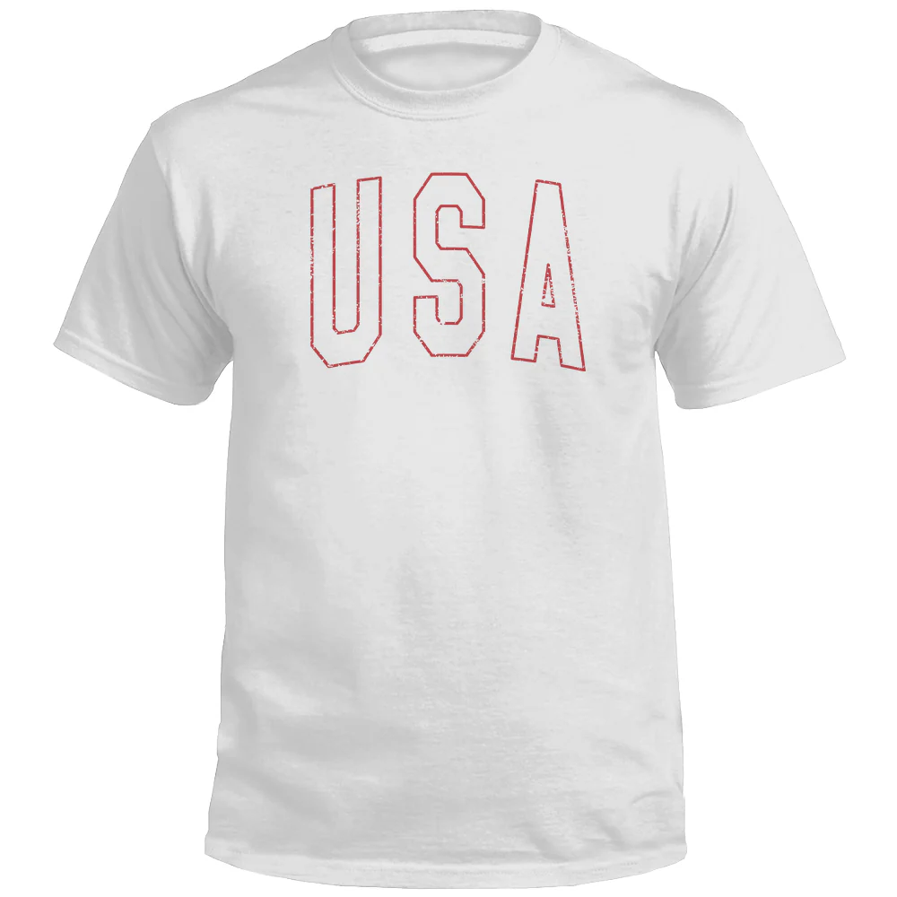 USA Collegiate Solid White (Front) - Image 12