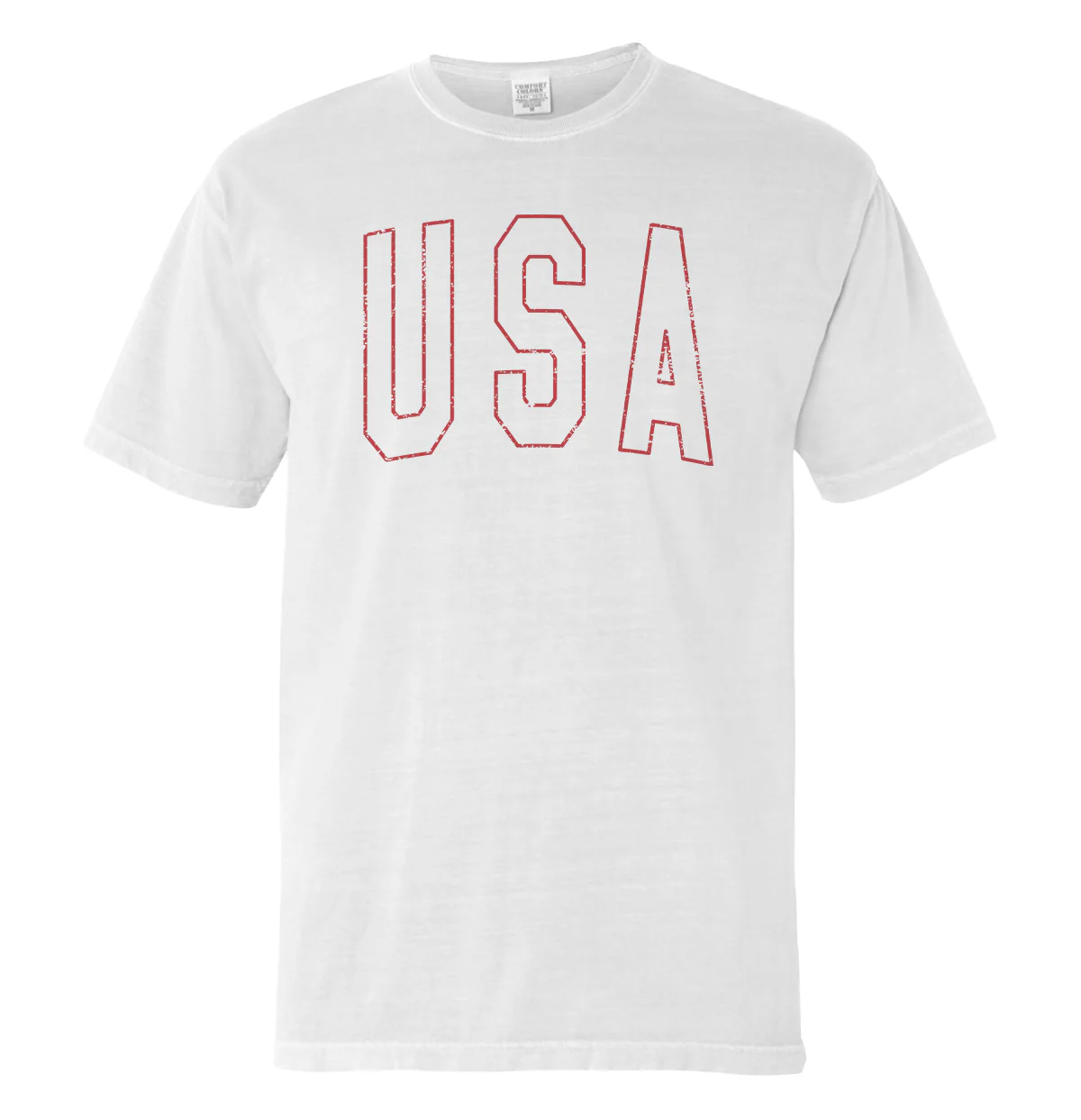 USA Collegiate Solid White (Front) - Image 5