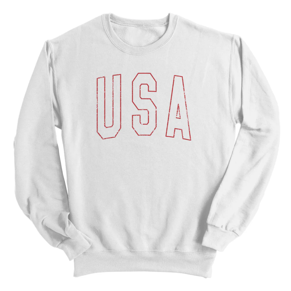 USA Collegiate Solid White (Front) - Image 9