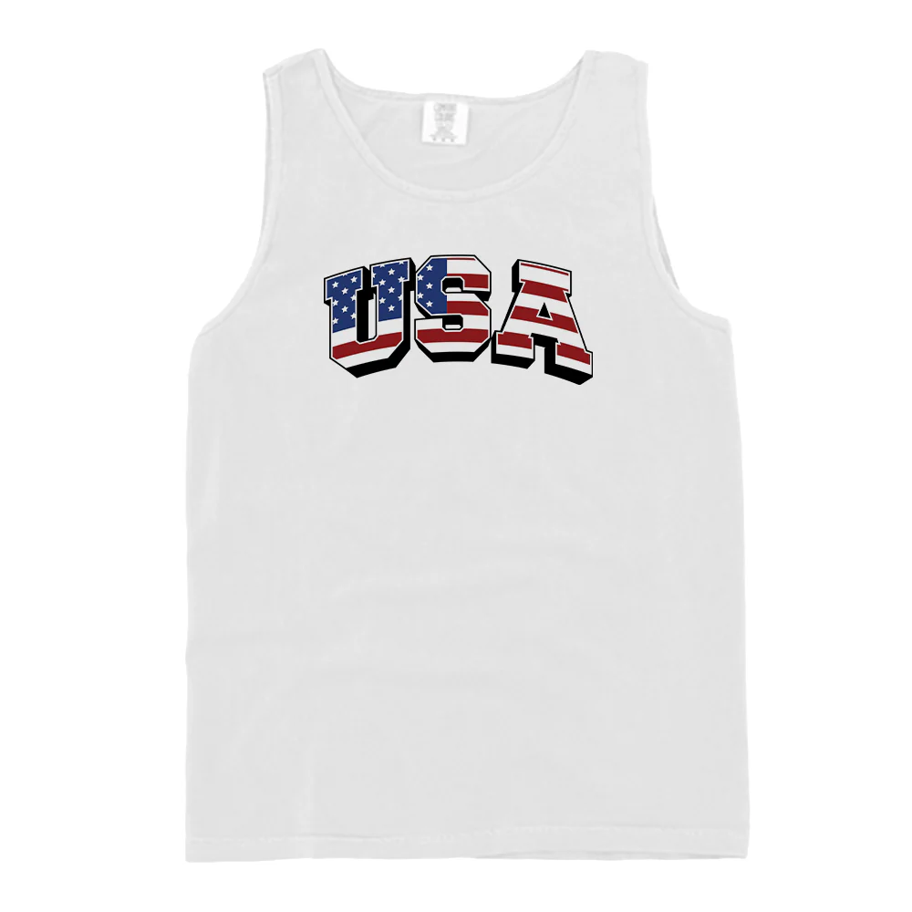 USA Flag Lettering (Front) - Image 2