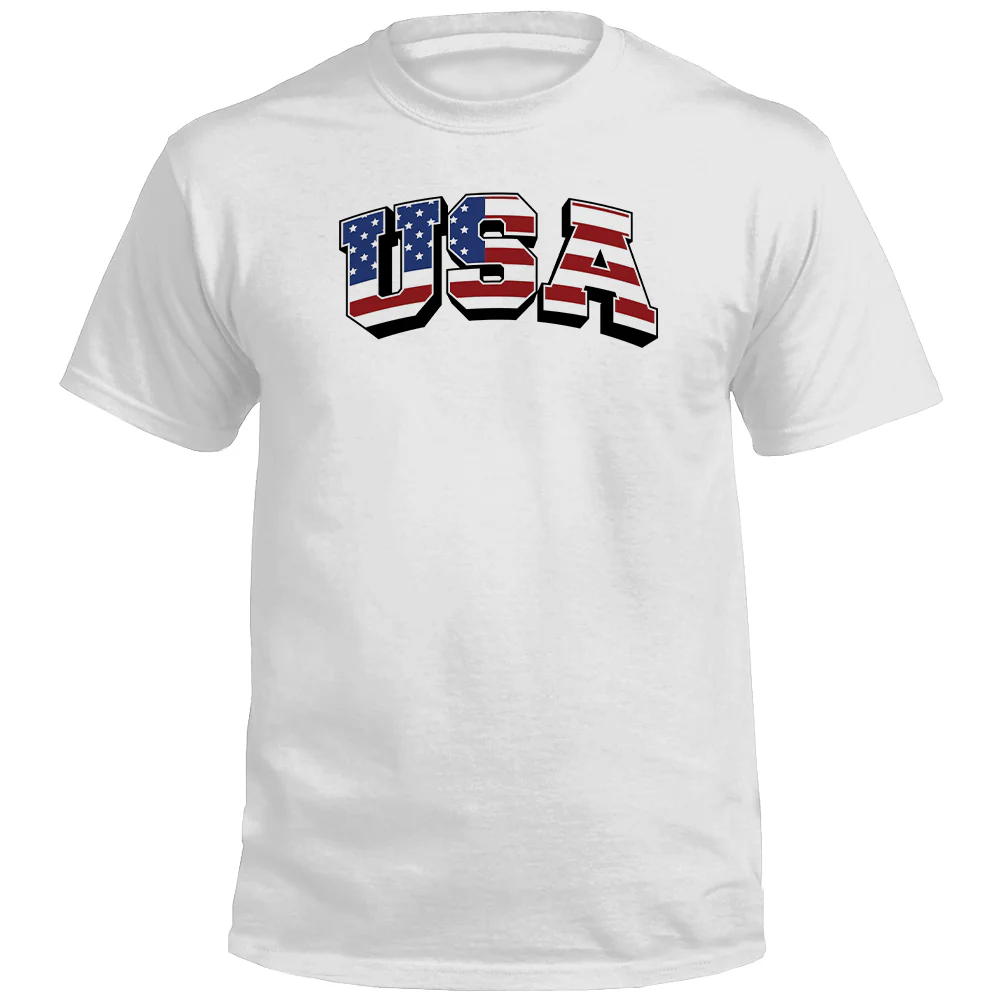 USA Flag Lettering (Front) - Image 6