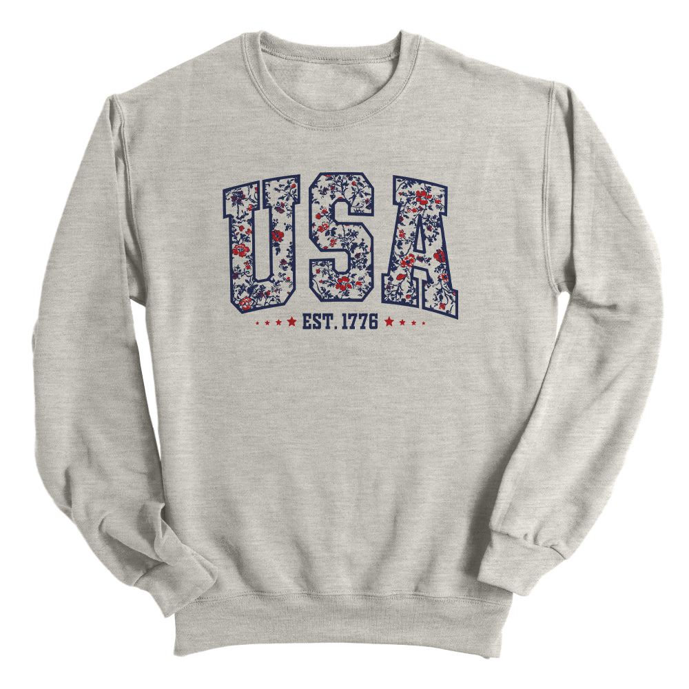 USA Floral Est 1776 (Front) - Image 6