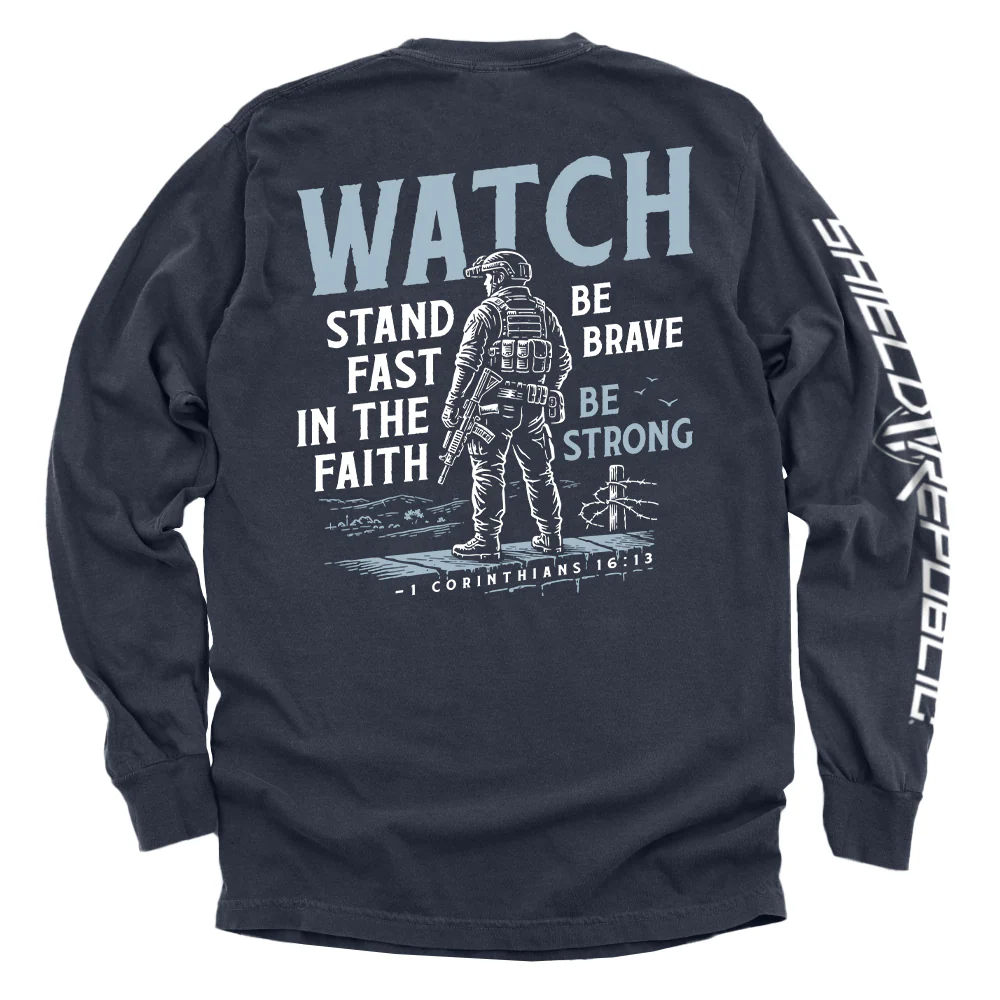 Watch Stand Fast in the Faith (Back Print) - Image 4